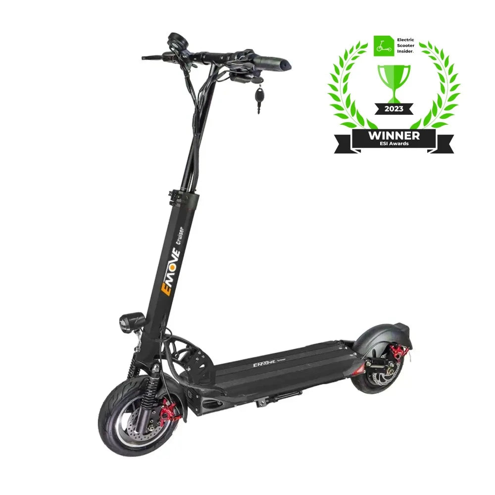 EMOVE Cruiser S 52V Dual Suspension Long Range Electric Scooter for Adults - 60+ Miles Range, 30MPH Speed - Perfect for Commuting & Urban Travel