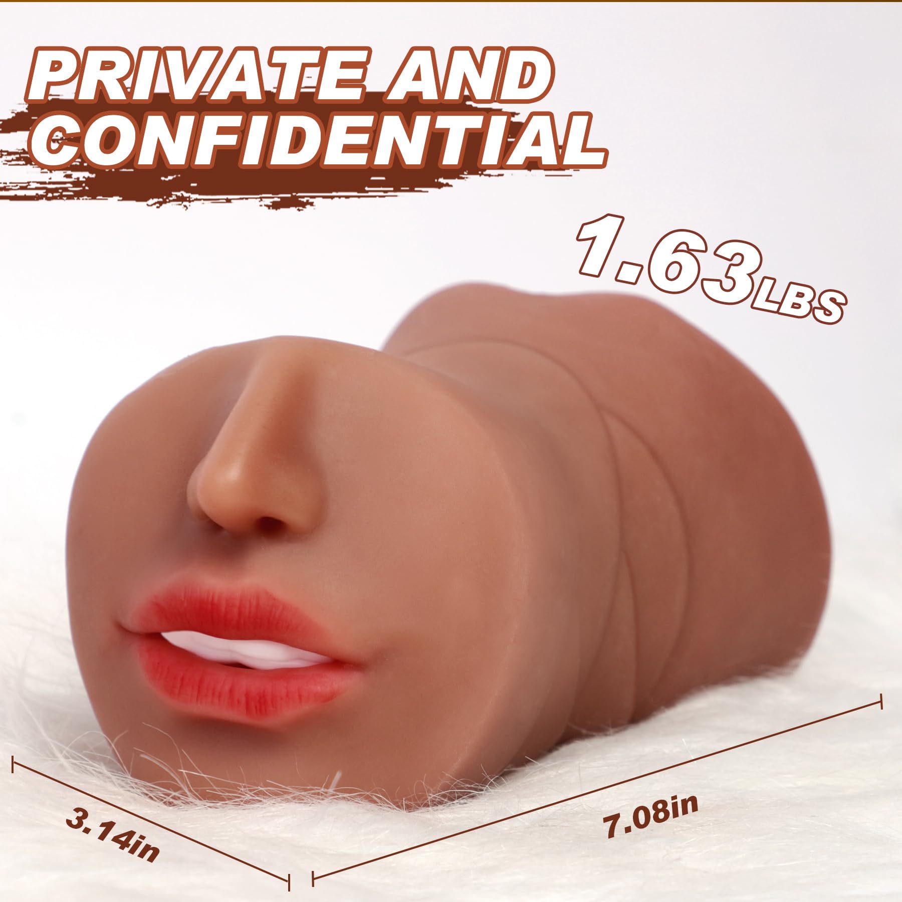 Realistic Male Masturbator Pocket Pussy - Textured Tight Vagina & Anus Stroker Sex Toy for Men | Ultimate Pleasure for Solo Play, Travel & Discreet Enjoyment
