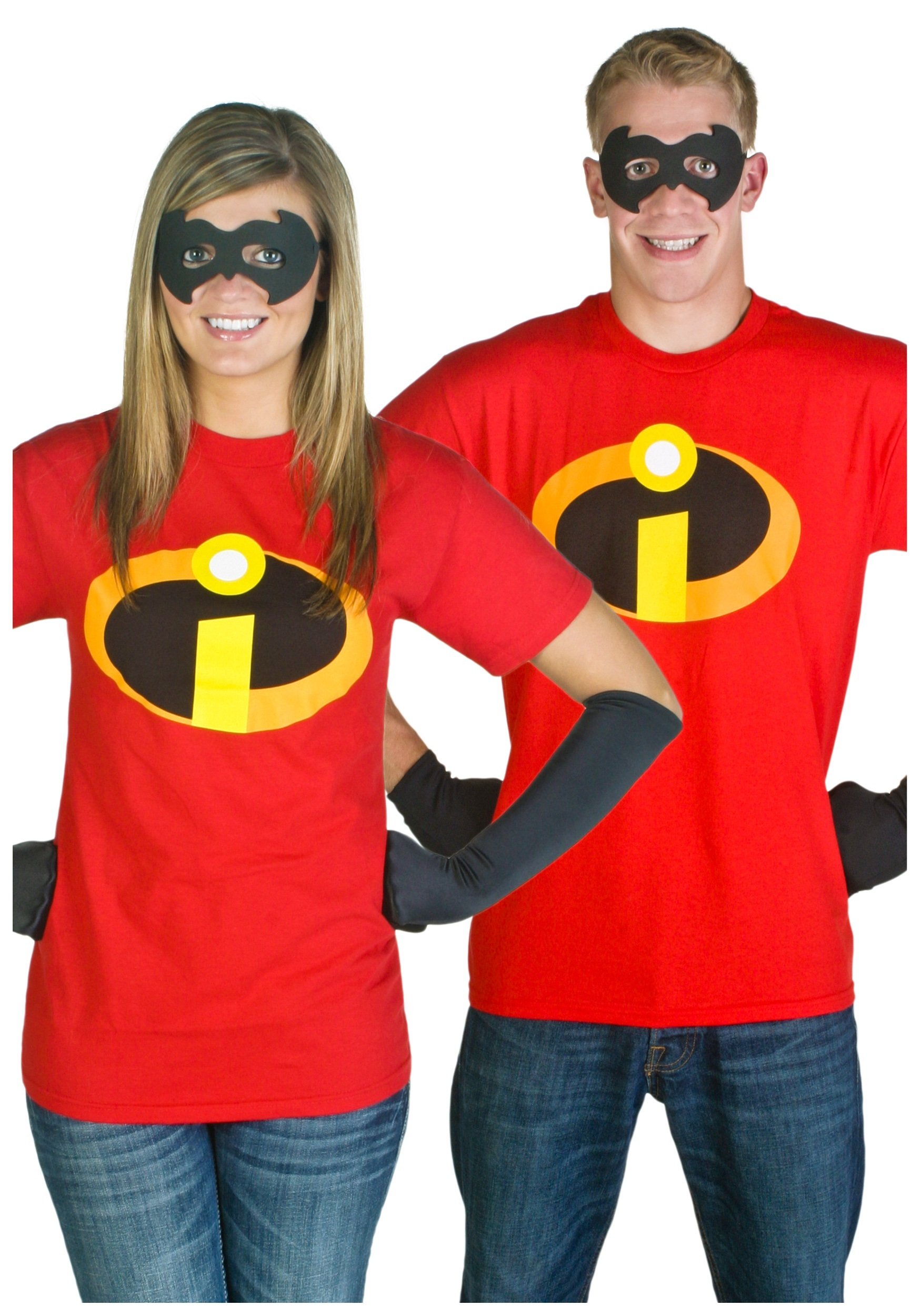 Disney The Incredibles Logo Costume T-Shirt for Kids & Adults - Superhero Family Movie Party Outfit & Cosplay Costume