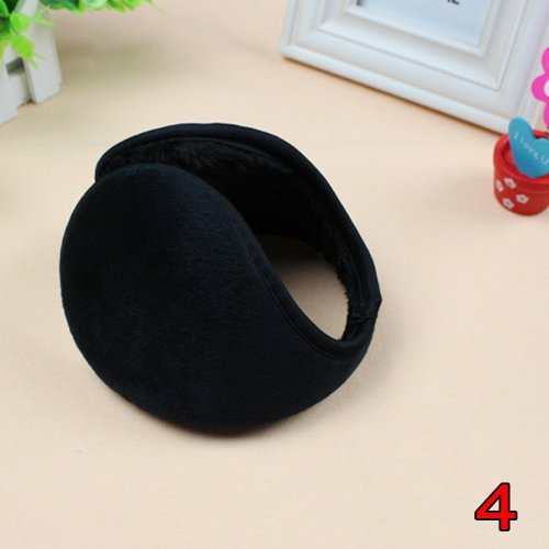 NOCHILLA Unisex Fleece Ear Muffs for Skiing - Warm Winter Ear Warmers for Adults (Black) | Perfect for Skiing, Snowboarding & Cold Weather Outdoor Activities