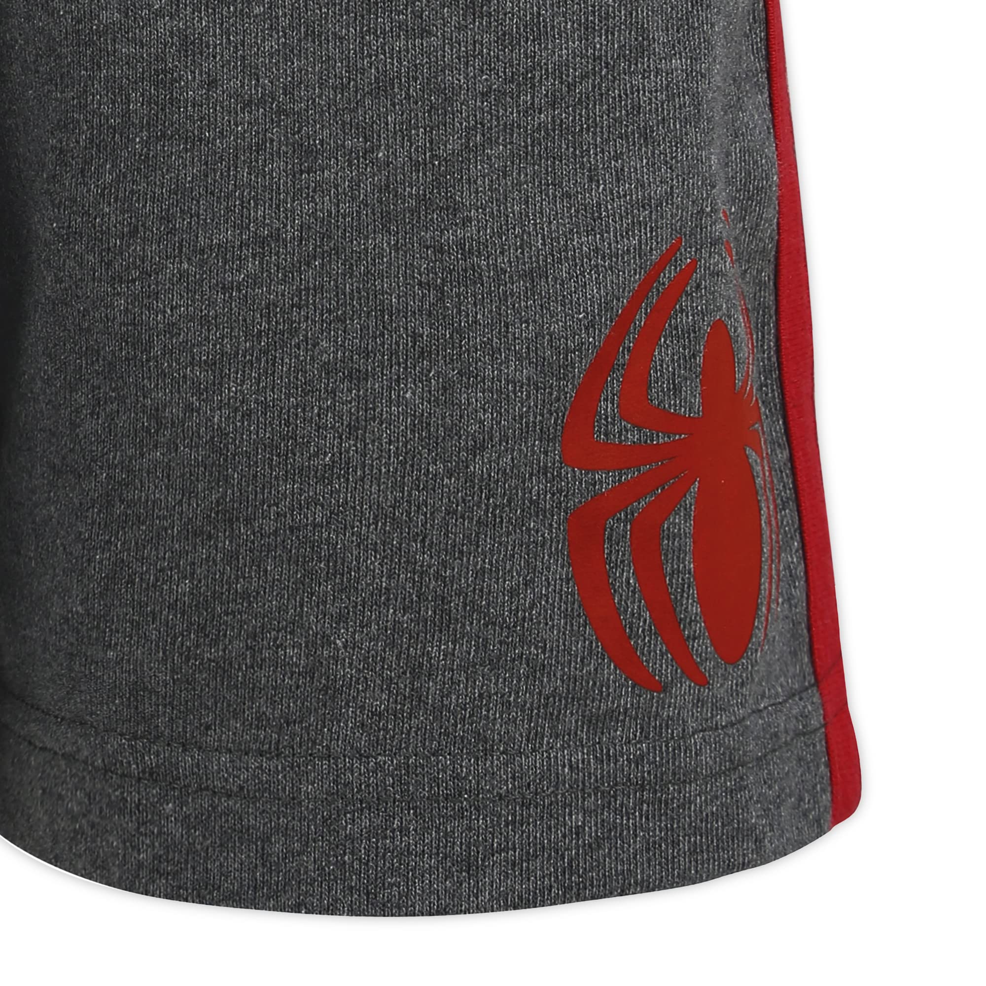Marvel Spider-Man Boys' 2-Piece Outfit Set - Hooded T-Shirt & Shorts for Toddlers & Kids | Superhero Costume, Birthday Gift, Cosplay, Casual Wear