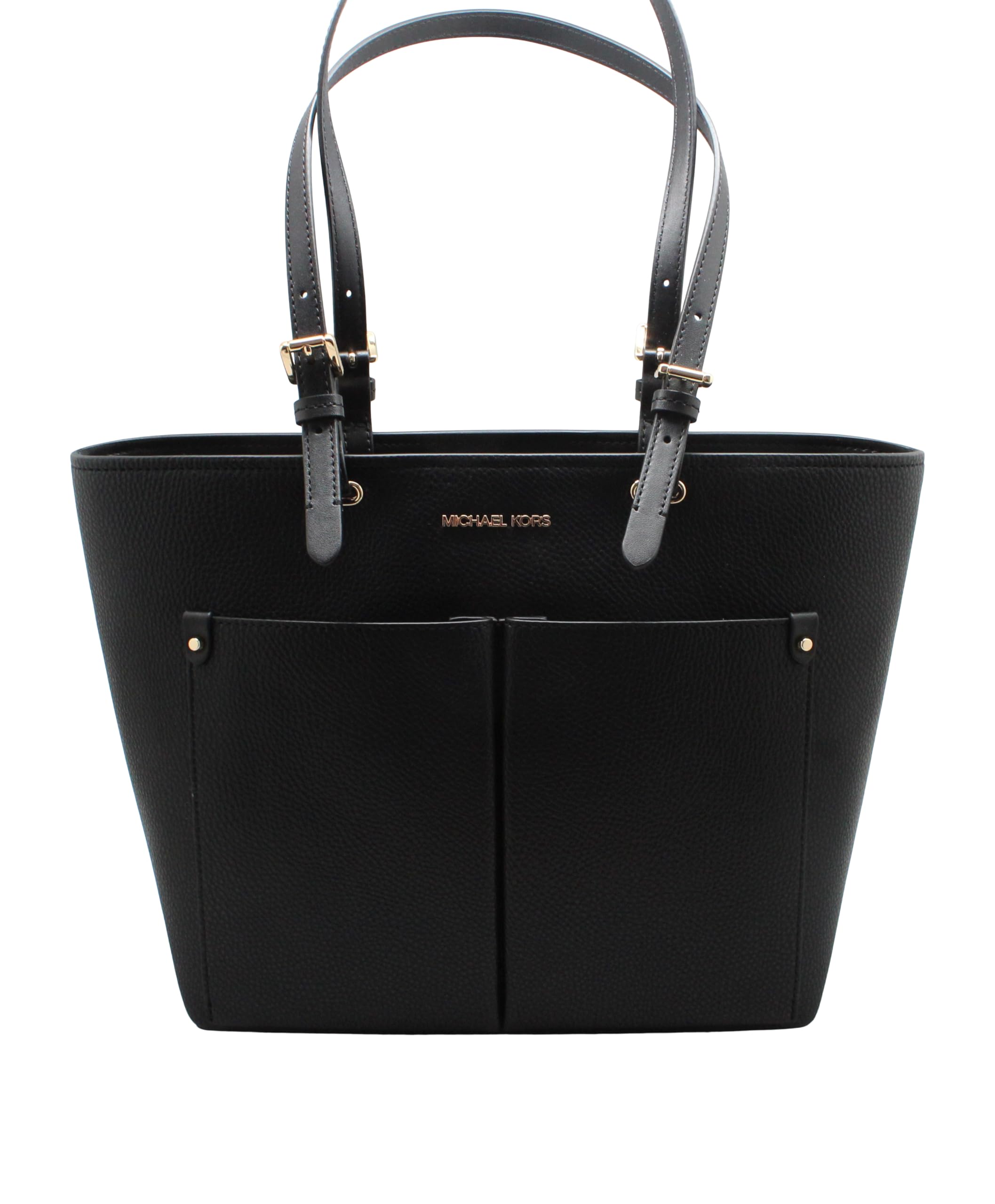 Michael Kors Jet Set Travel Medium Double Pocket Tote Bag for Women - Stylish Work & Weekend Carryall - Perfect for Office, Travel & Shopping