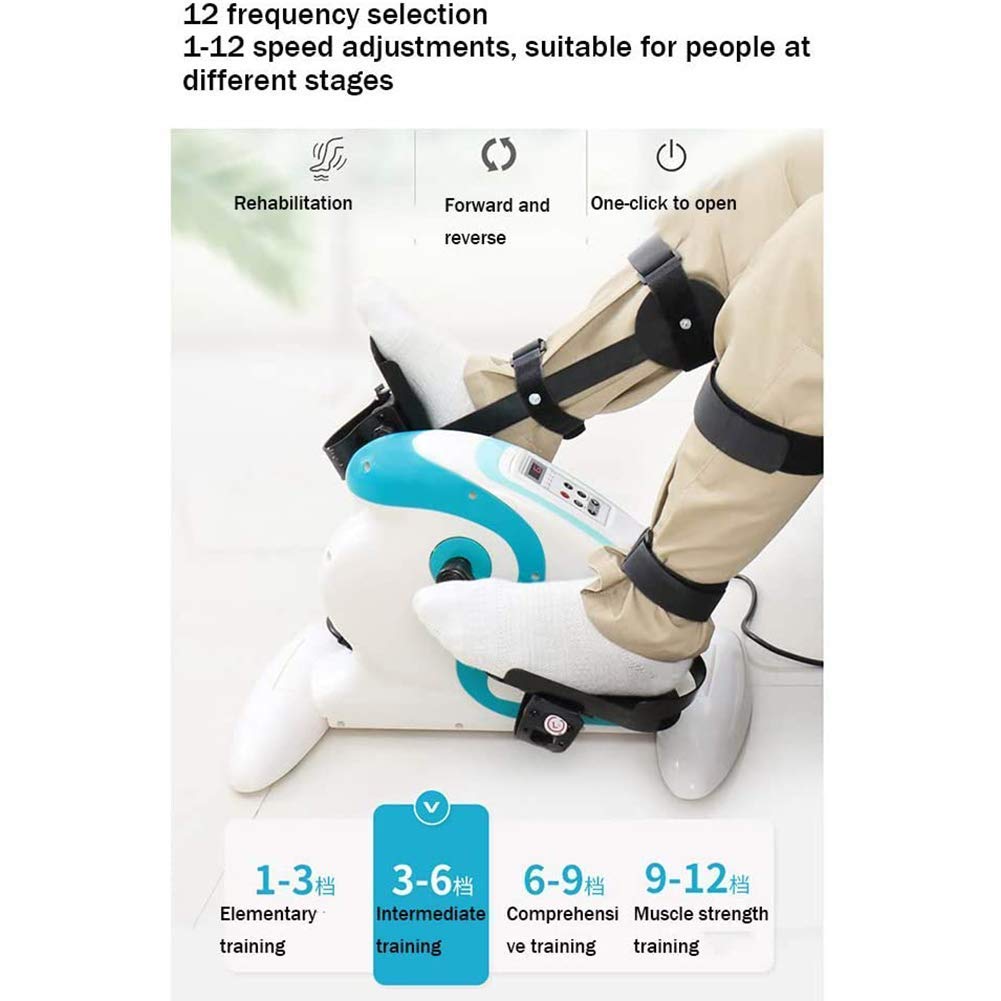 Portable Mini Exercise Bike for Legs & Arms - Home Physical Therapy Pedal Exerciser for Hemiplegia Rehabilitation & Fitness Training | Perfect for Home Gym, Office Workout & Physical Therapy Recovery
