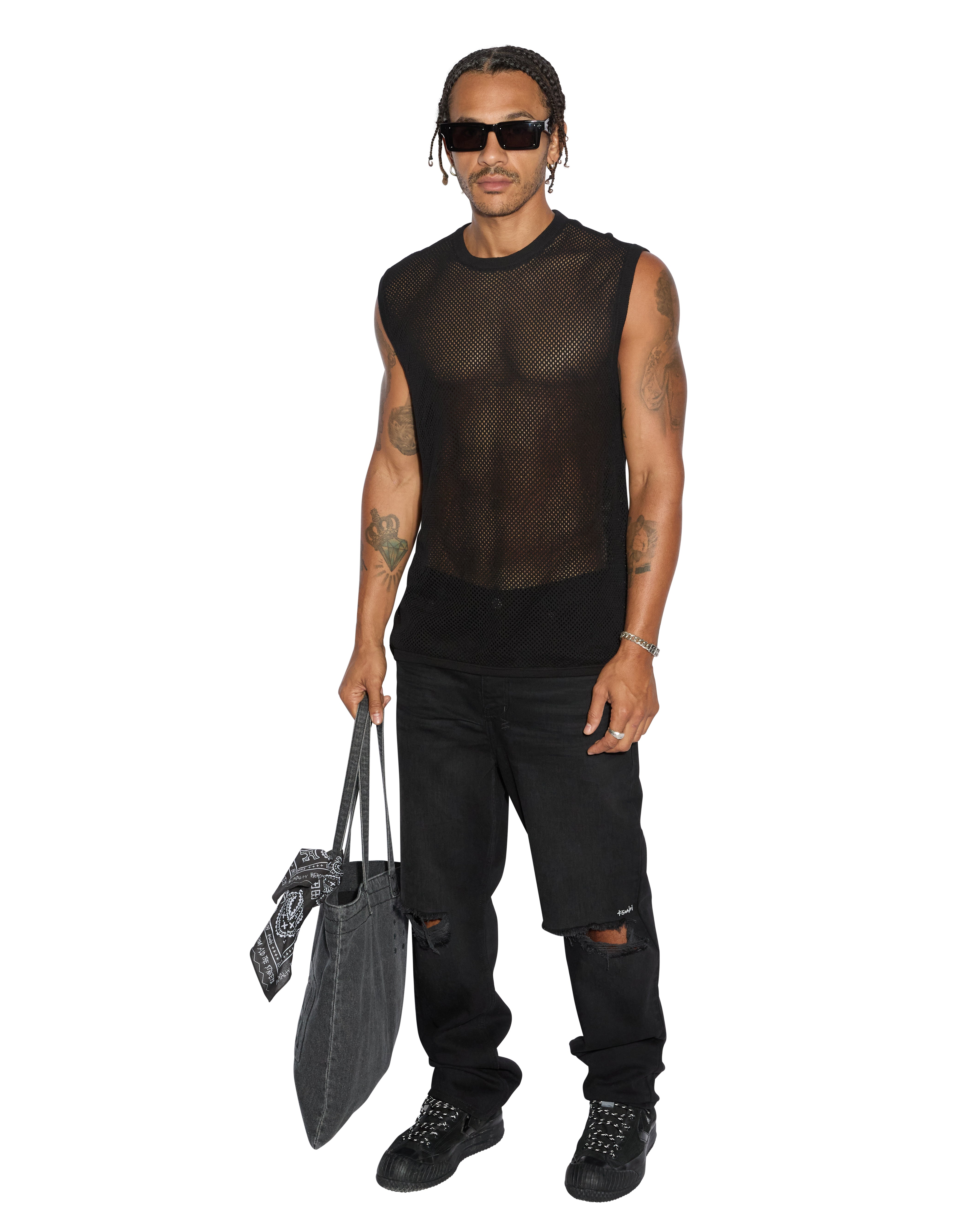 NETWORTH TANK TOP BLACK - Women's Casual Sleeveless Shirt for Summer, Gym, and Everyday Wear