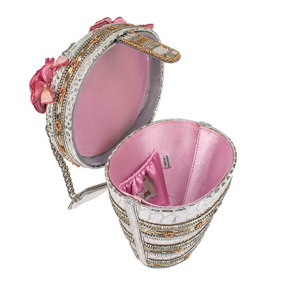 Mary Frances Champagne On Ice - Elegant Evening Clutch for Women | Perfect for Parties, Weddings & Special Occasions
