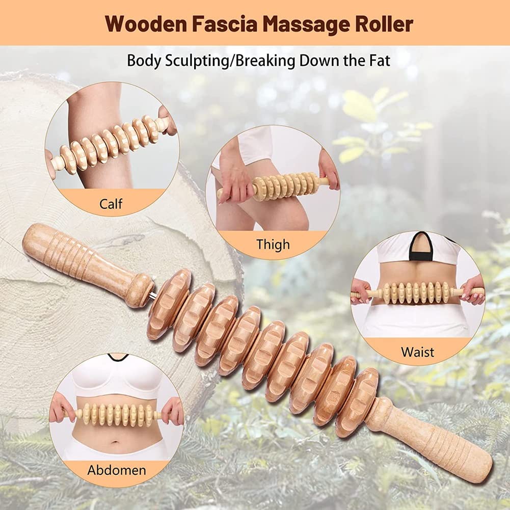 **Aflytep Professional Massage Tools Set - Full Body Massage Scraper for Muscle Pain Relief, Anti-Cellulite, Body Sculpting - Perfect for Post-Workout Recovery & Spa Relaxation**