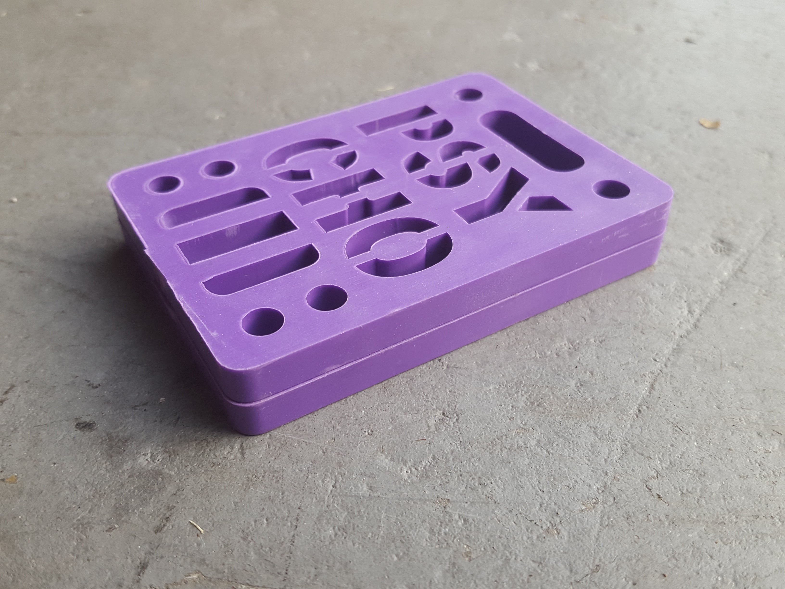 Psycho Risers 1/4 Inch Purple Riser Pads - Perfect for Guitar, Bass, and Instrument Setup & Maintenance