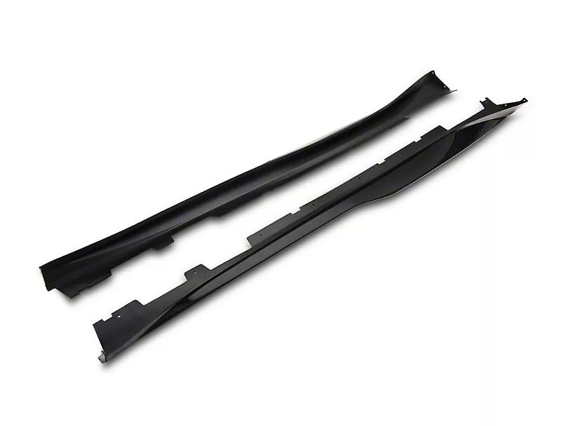 Gloss Black Rocker Panels for 2016-2024 Chevrolet Camaro - Side Skirts for Enhanced Style & Protection | Perfect for Car Shows, Racing & Daily Driving