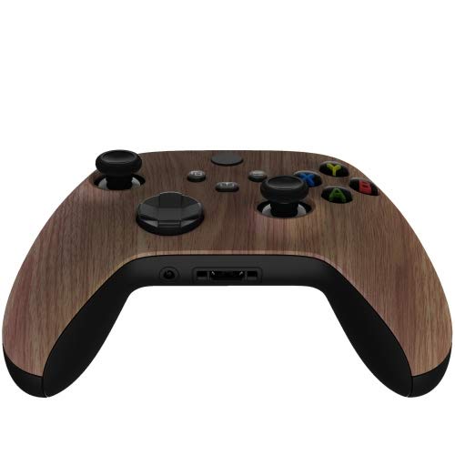 Custom Wireless Xbox One S/X & PC Controller - Wooden Grain Design for Gaming Gifts