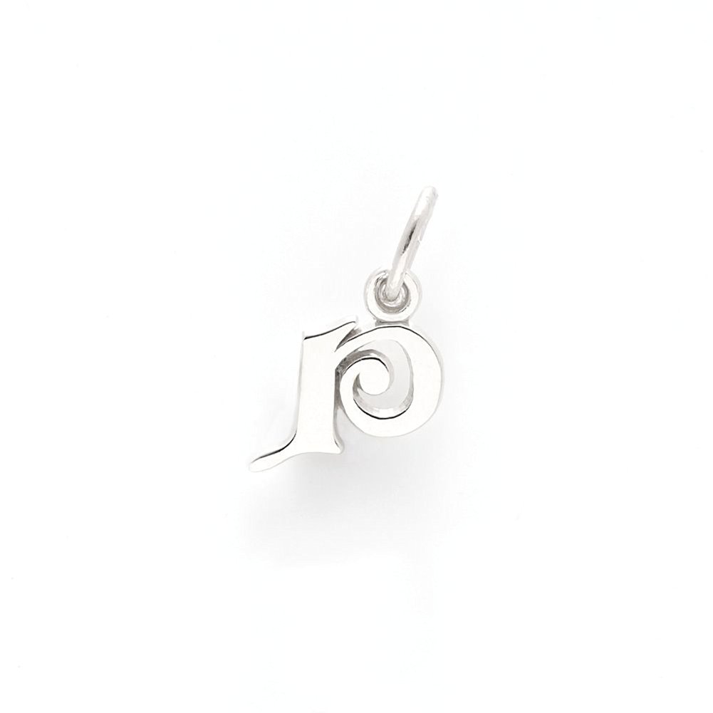 Initial P Charm - Personalized Letter P Pendant for Bracelets & Necklaces - Perfect for Gifts, Jewelry Making, and Custom Accessories