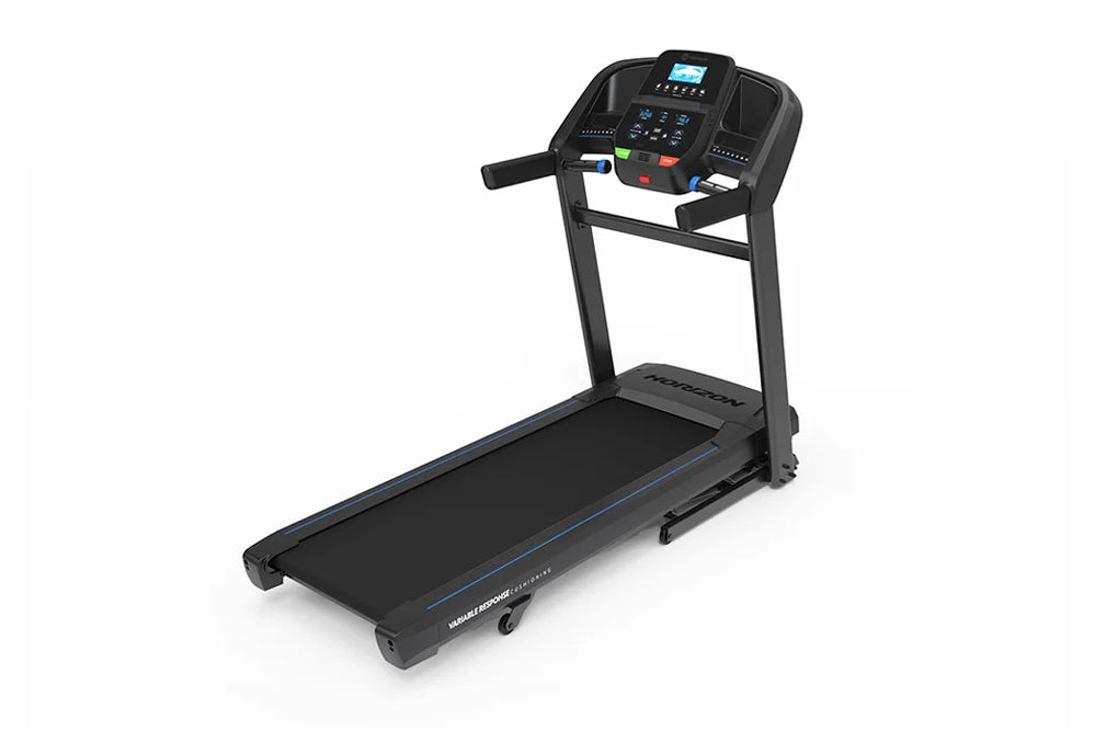 Horizon T202 Folding Treadmill - Compact Home Exercise Equipment for Running & Walking | Perfect for Small Spaces & Home Gym Workouts