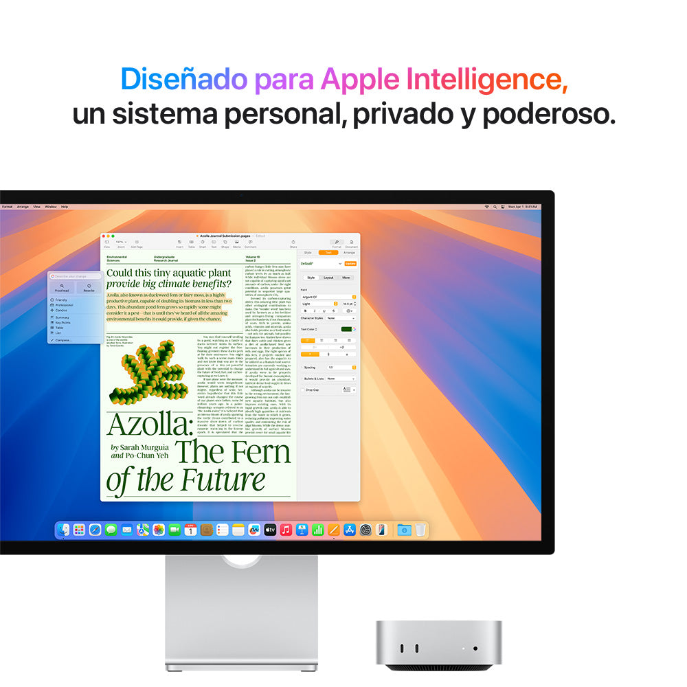 Apple Mac mini with M4 Chip - 10-Core CPU & 10-Core GPU, 512GB SSD (Silver) | Compact Desktop Computer for Home Office, Video Editing & Gaming