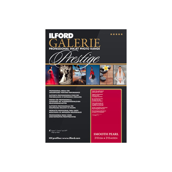 Ilford Galerie Prestige Smooth Pearl 310gsm A3 Photo Paper - 25 Sheets for Professional Photography & Fine Art Printing - Perfect for Portraits, Exhibitions & Premium Photo Projects