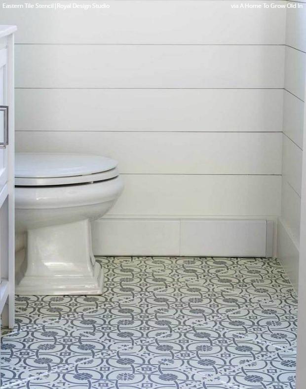 Eastern Tile Wall Stencils - Reusable DIY Painting Templates for Home Decor, Moroccan & Mediterranean Patterns | Perfect for Bedroom, Bathroom, Kitchen Backsplash & Accent Walls