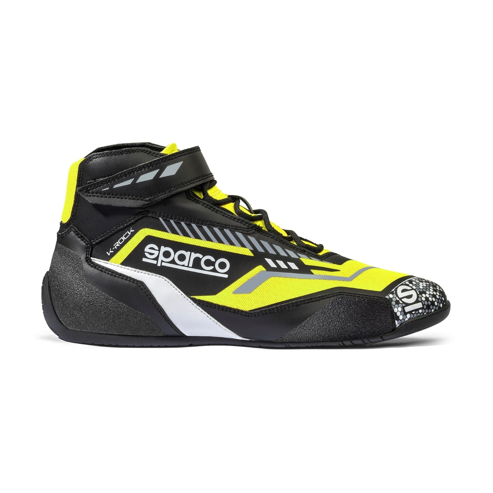 SPARCO K ROCK 2025 Racing Shoes - Men's High-Performance Driving Shoes for Track & Motorsport - Lightweight Breathable with Enhanced Grip for Racing, Simulator & Car Enthusiasts