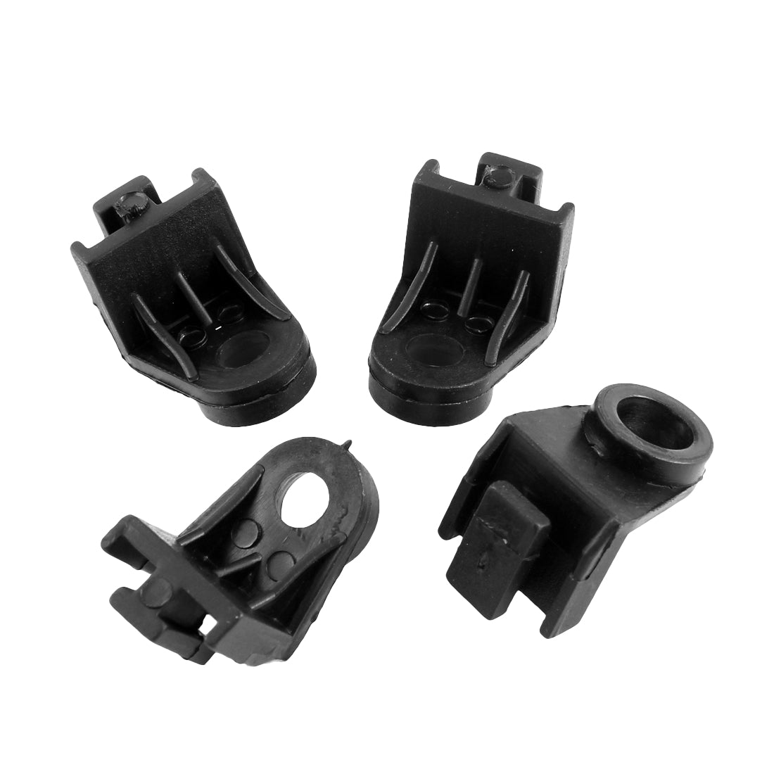 Electric Fan Radiator Installation Kit - Zip Tie Straps & Corner Mounting Feet for Secure Cooling System Setup - Perfect for PC, Automotive & Home Appliance Cooling Solutions