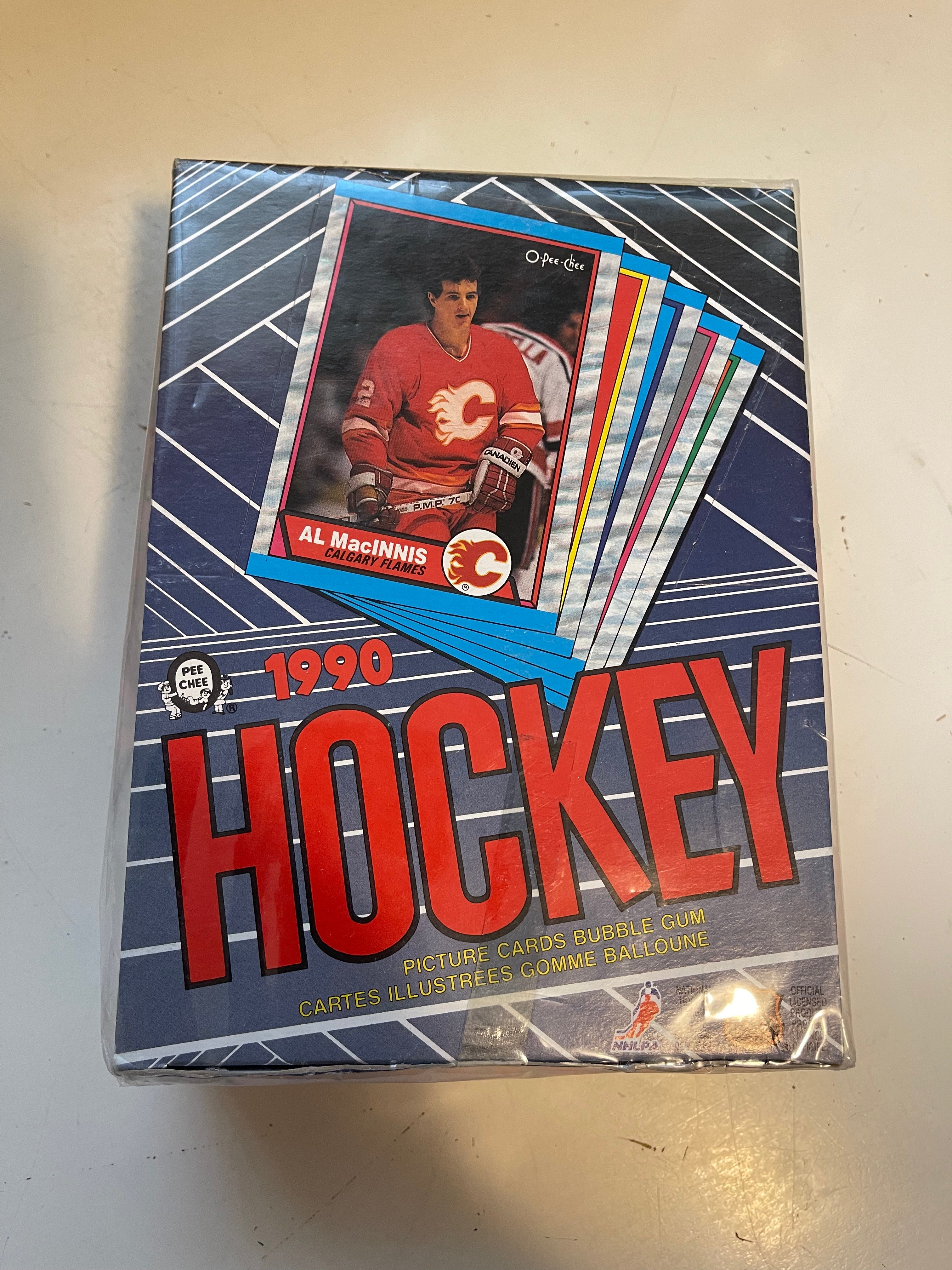 1989 O-Pee-Chee NHL Hockey Cards Mint Condition - 48 Packs Full Box | Vintage Sports Collectibles, Trading Cards for Hockey Fans & Memorabilia Collectors