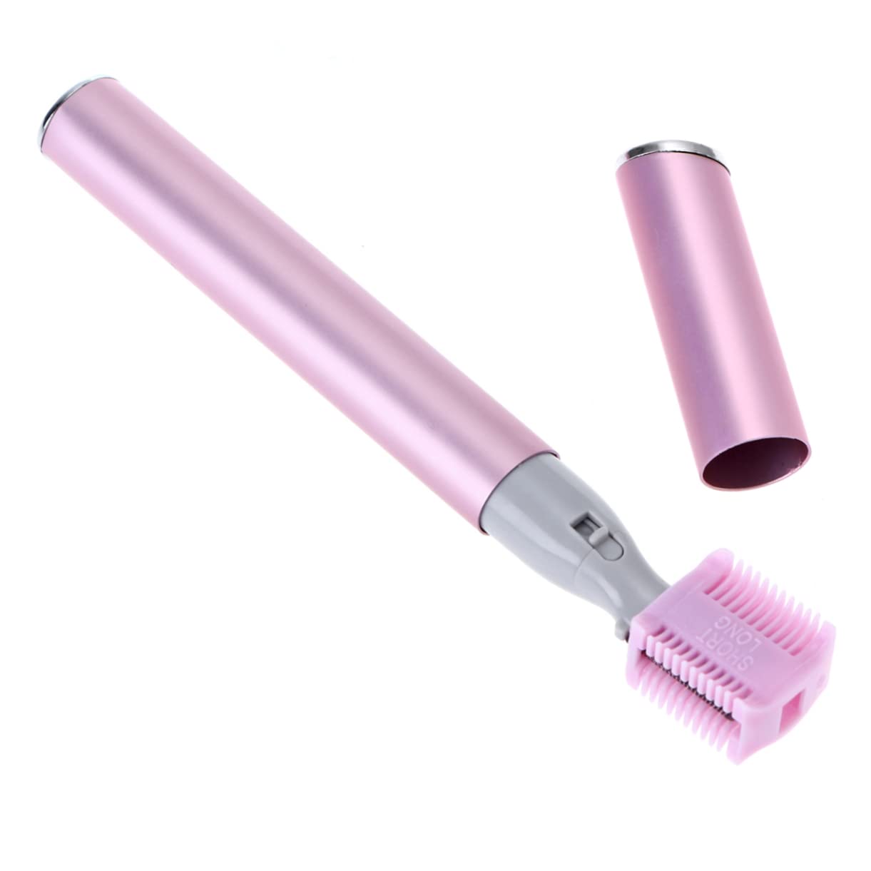 Hemoton 3-Pack Rechargeable Electric Eyebrow Trimmer & Facial Razor for Women - Precise Eyebrow Shaping, Grooming & Hair Removal - Perfect for Home, Travel & Salon Use (Pink)