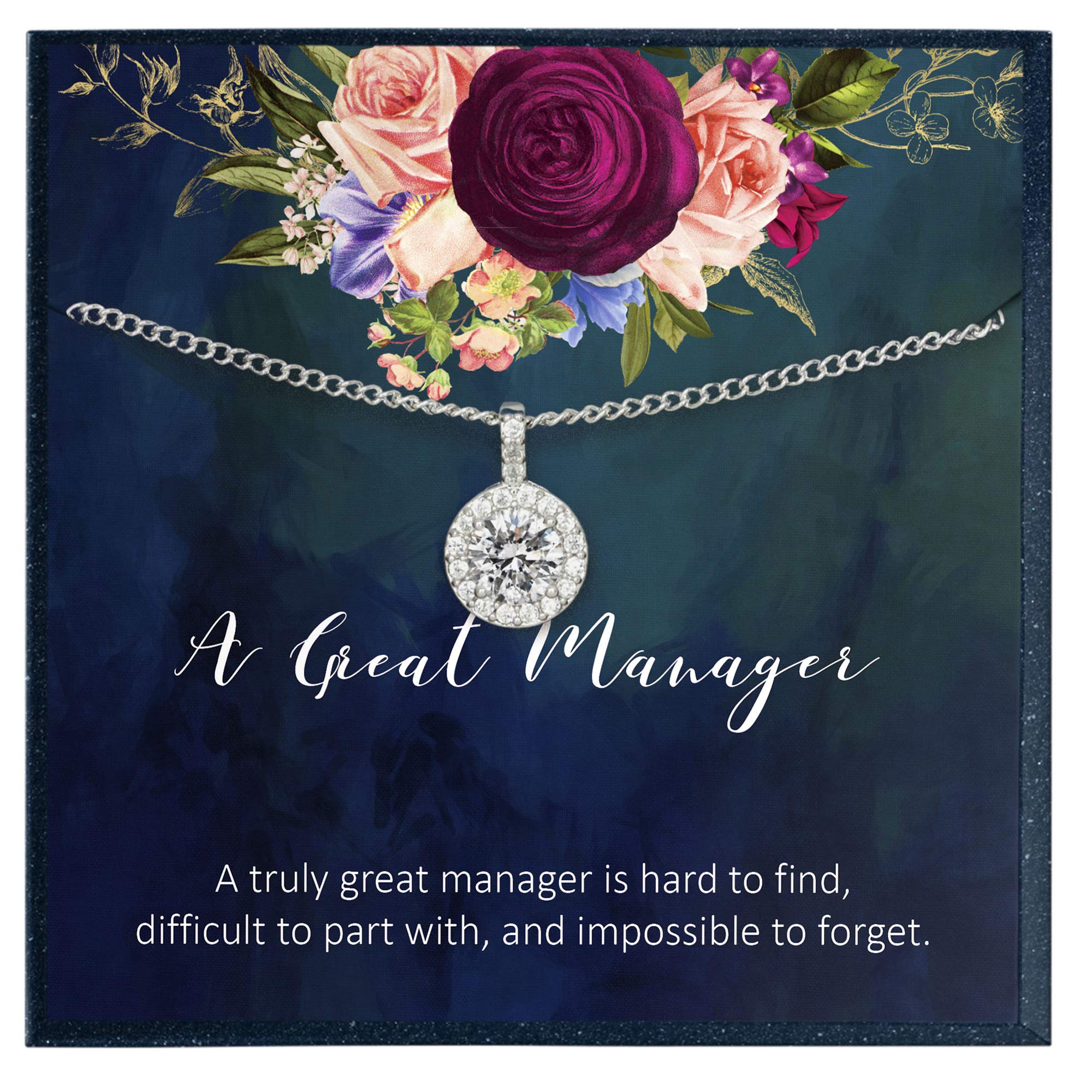 Grace of Pearl Manager Gifts - Thoughtful Thank You Gifts for Boss, Supervisor & Manager Appreciation - Perfect for Retirement, Promotion & Leadership Recognition