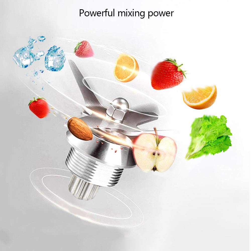 250W Replacement Blades & Gaskets for Magic Bullet Blender - Compatible with NutriBullet - High Performance Durable Blender Accessories (Black) - Perfect for Smoothies, Protein Shakes & Food Prep