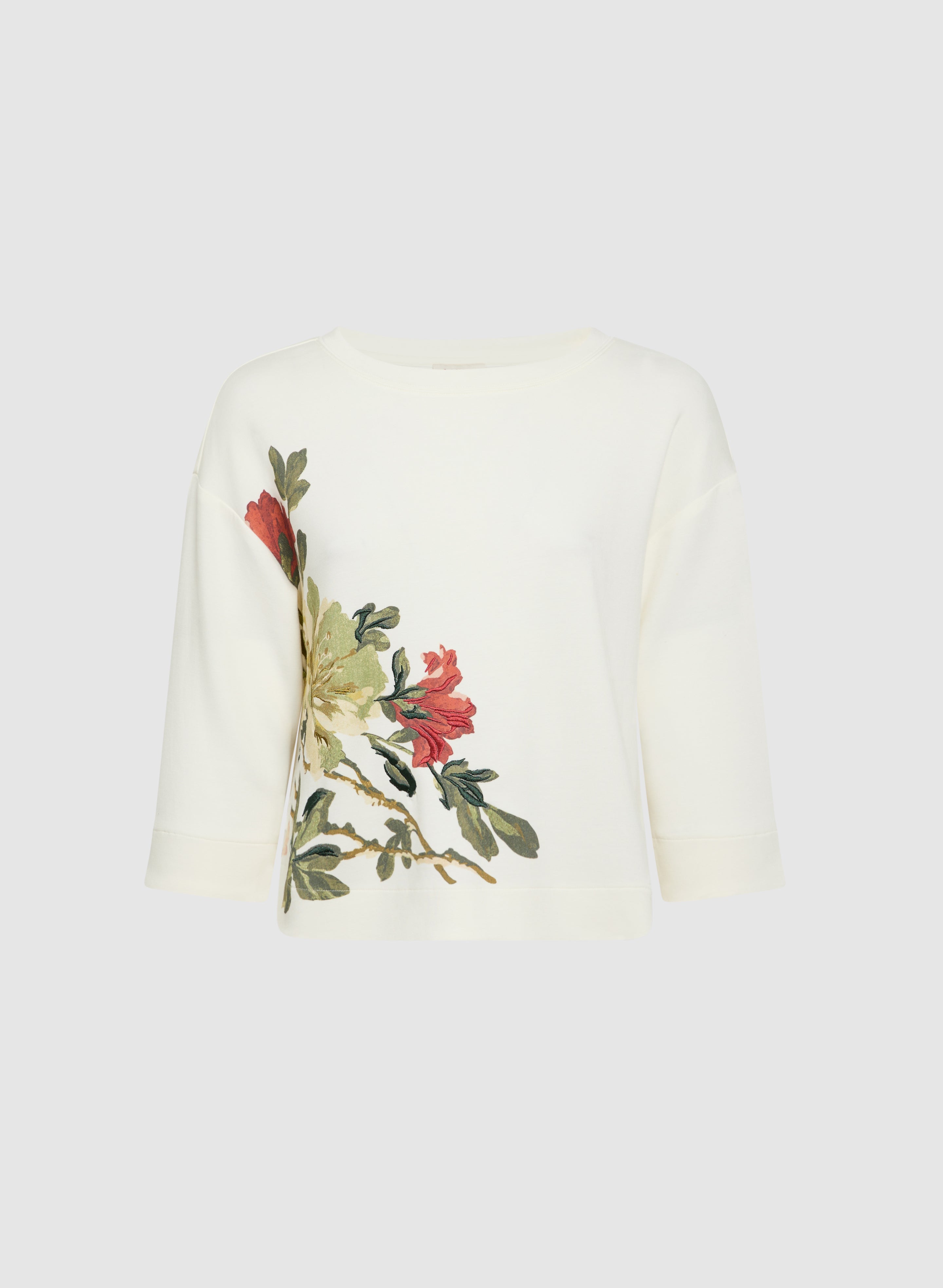 Floral Print Top for Women - Stylish Blouse with Floral Placement Design - Perfect for Casual Outings, Dates, and Summer Fashion