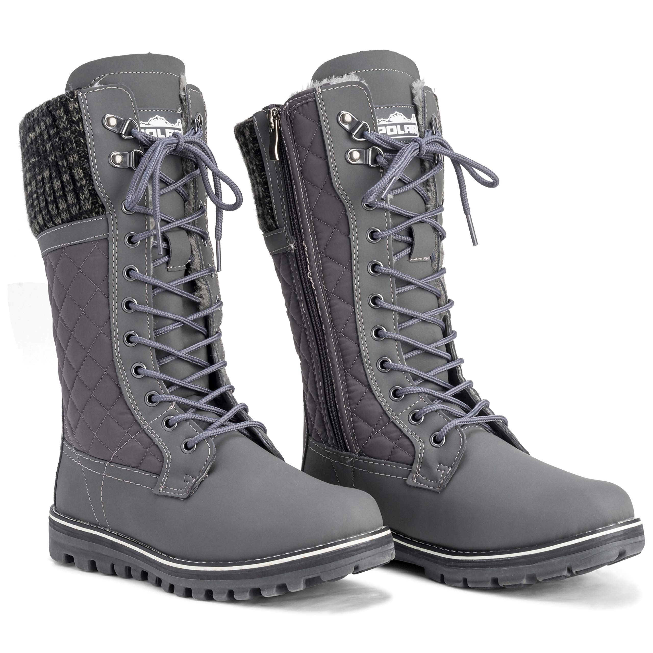 Women's Waterproof Winter Snow Boots - Warm Insulated Slip-Resistant Shoes for Cold Weather Hiking & Outdoor Activities