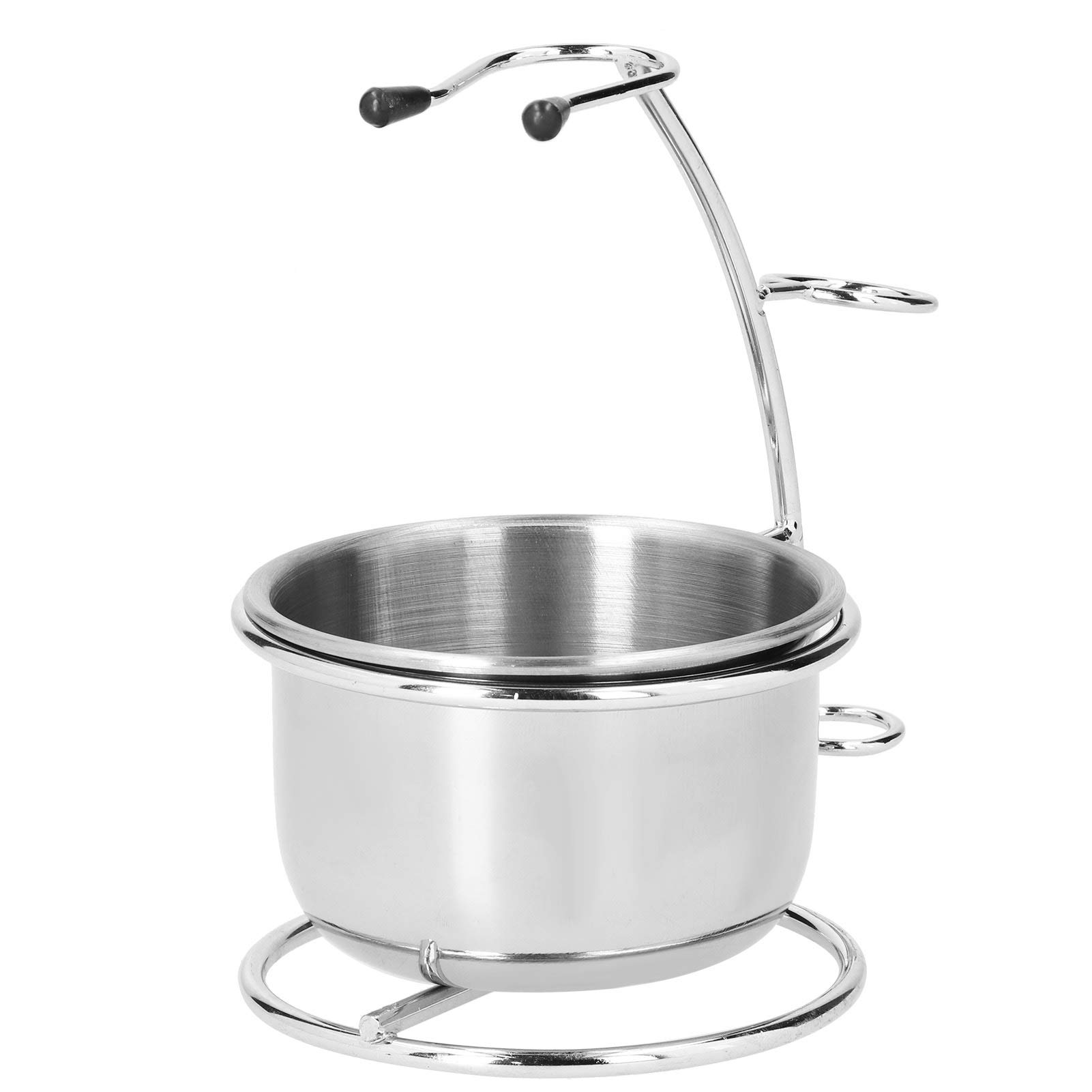 Premium Shaving Stand Bowl with Soap Holder - Stylish Razor & Brush Stand for Men - Perfect Gift for Grooming & Shaving Enthusiasts - Ideal for Home, Travel & Barber Shops