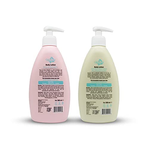 Mermaid Rose & Coconut Hydrating Moisturizer Bundle (2 Pack) - Deeply Nourishing & Ultra-Hydrating Face Cream for Dry Skin - Perfect for Daily Skincare Routine & Travel Essentials