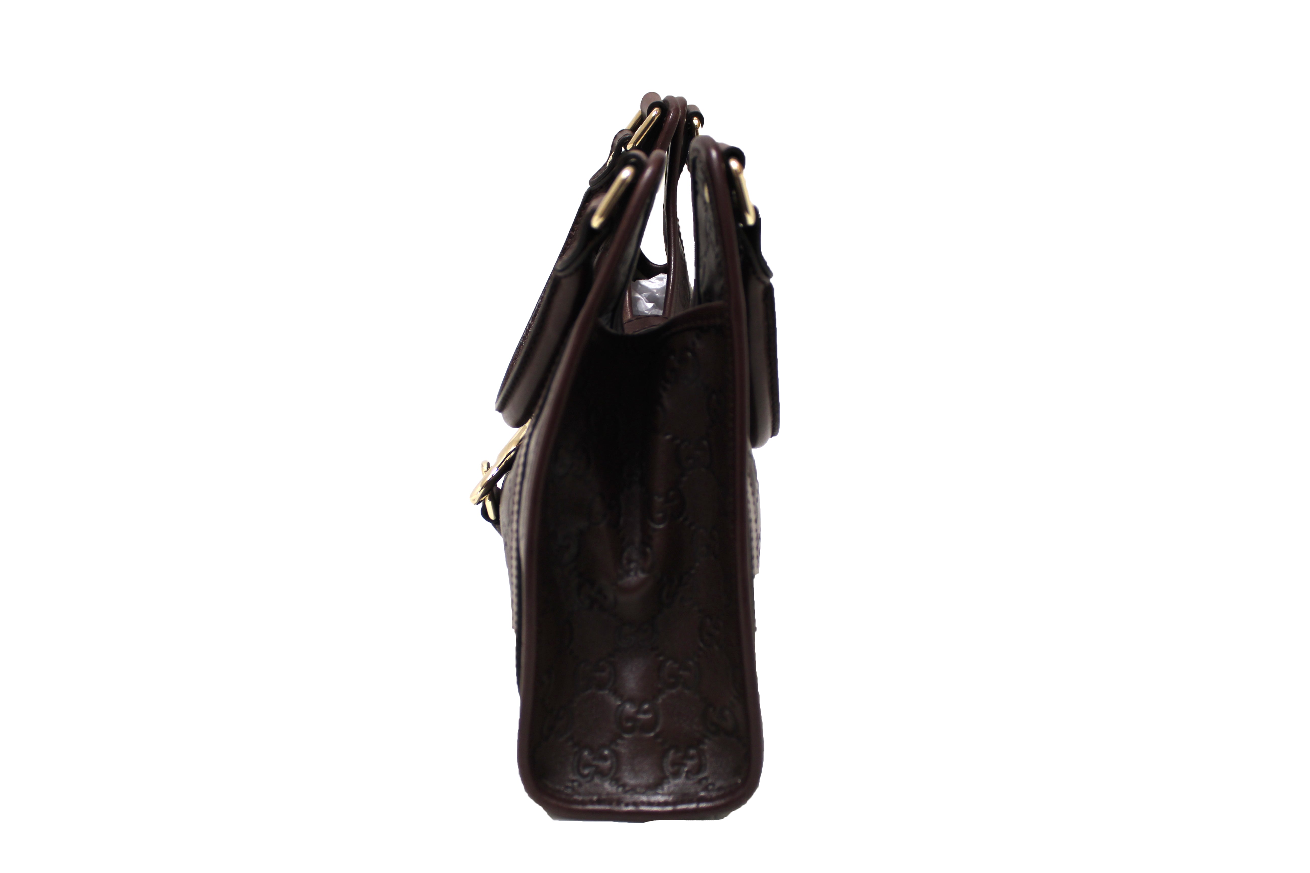 Authentic Gucci Guccissima Leather Joy Small Shoulder Bag in Brown | Luxury Crossbody Purse for Women | Perfect for Date Night, Office & Travel