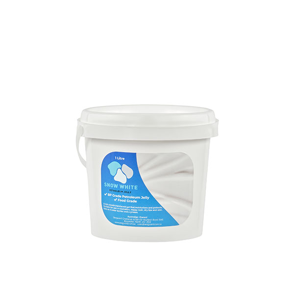 Pure White Petroleum Jelly - 100% Natural Moisturizer for Dry Skin & Lips | Perfect for Baby Care, First Aid & DIY Beauty Products