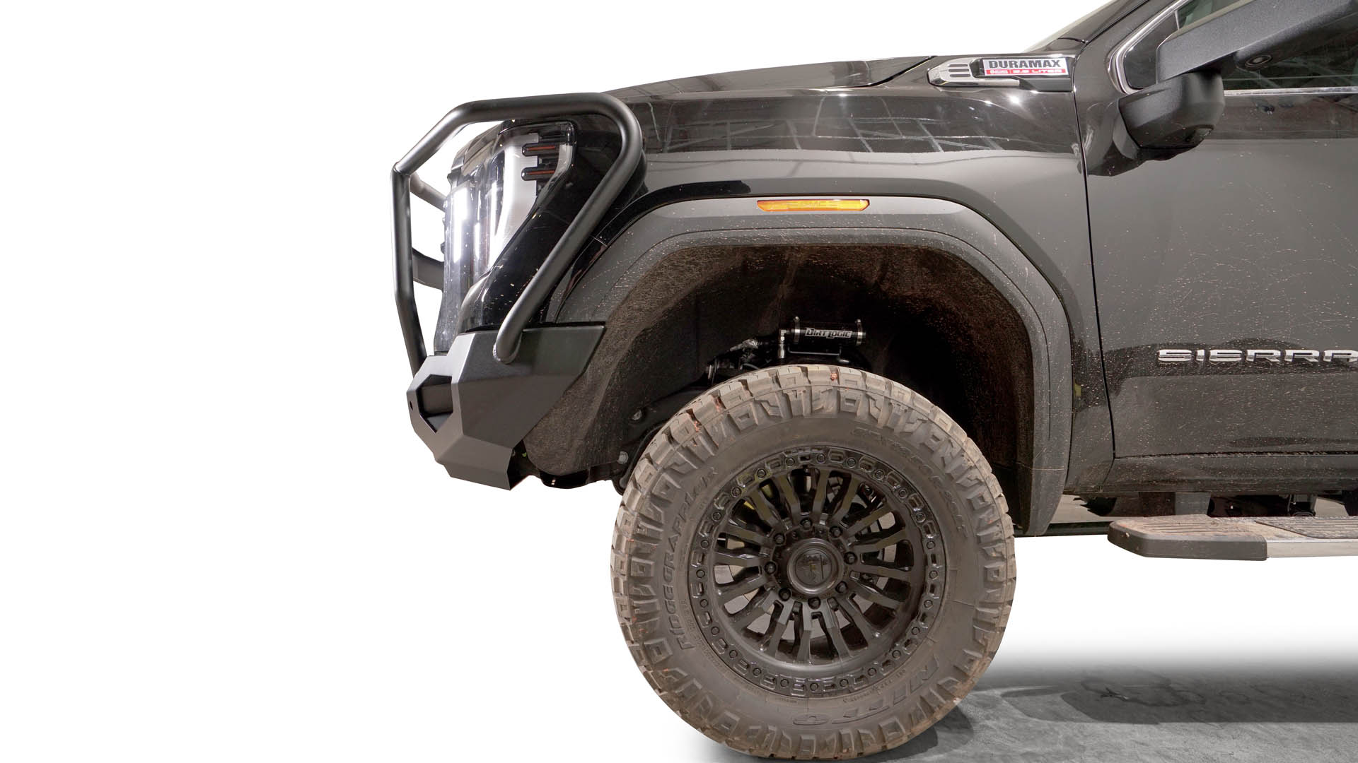 2024 GMC 2500/3500 HD Heavy Duty Matrix Front Bumper - Durable Off-Road Replacement for Sierra & Silverado Trucks - Perfect for Towing, Off-Roading & Truck Customization