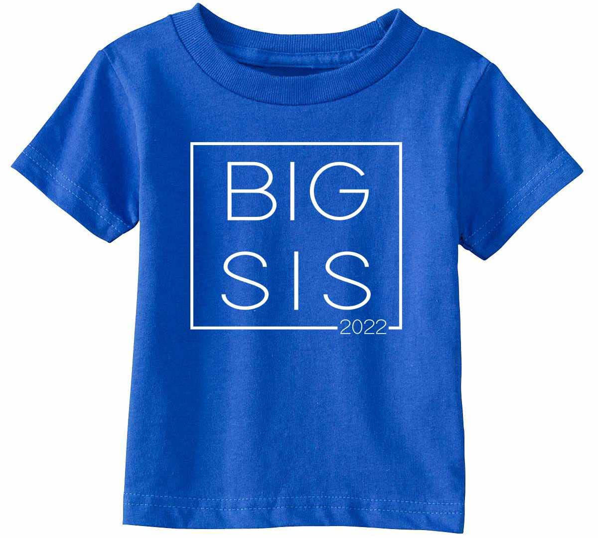 South Horizon Big Sister 2022 Gift Box - Cute Infant & Toddler T-Shirt for Siblings - Perfect for Birthday, Baby Shower & Family Photos