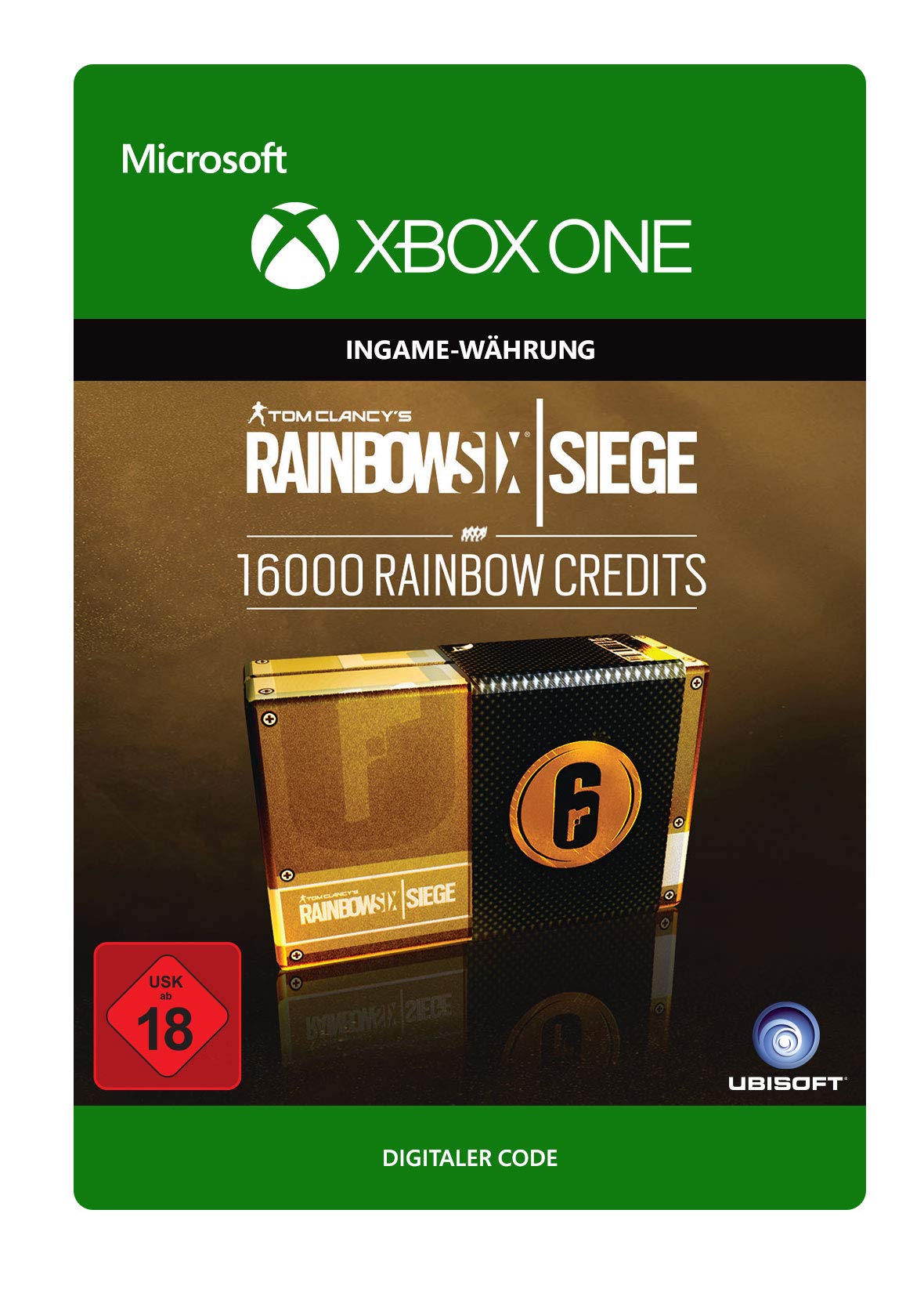 Buy 16000 Rainbow Credits for Tom Clancy's Rainbow Six Siege | Xbox One Digital Download Code | In-Game Currency for Operators, Skins & Battle Pass