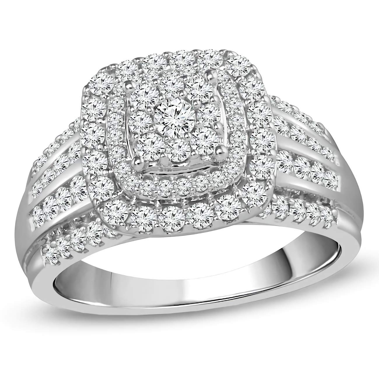Moissanite Engagement Rings for Women - 10K, 14K, 18K Gold & Platinum Plated Silver Wedding Bands - 8 Elegant Styles - Perfect for Proposals, Anniversaries & Bridal Jewelry