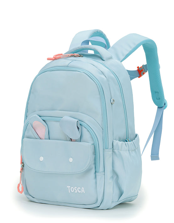 Tosca TCA949 Kids Backpack for School, Travel & Daycare - Lightweight, Durable & Spacious Blue Backpack for Boys & Girls - Perfect for Kindergarten, Preschool & Outdoor Adventures