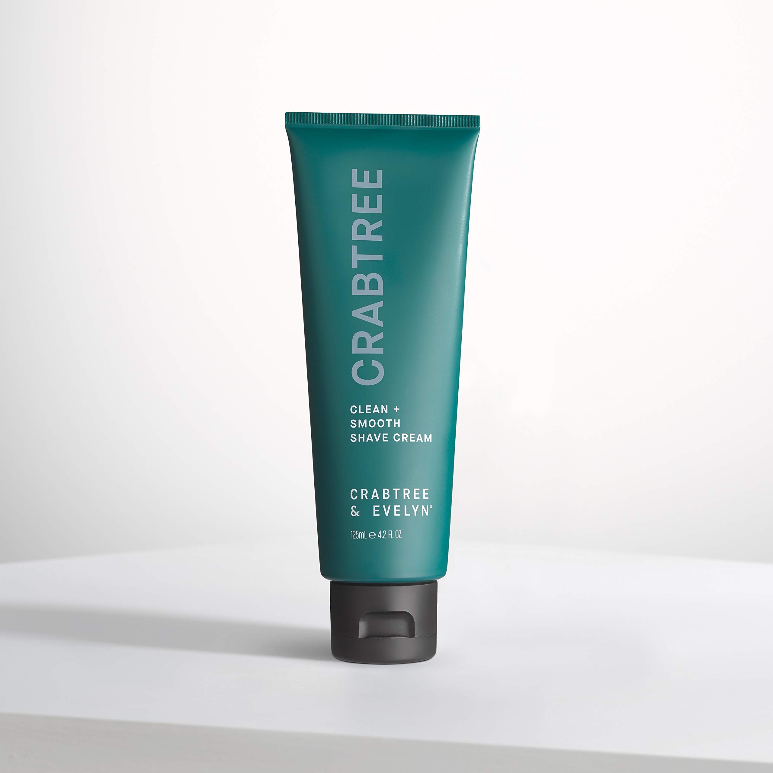 Clean & Smooth Shave Cream for Men - 125ml Moisturizing Shaving Gel for Sensitive Skin - Perfect for Daily Shaving & Travel