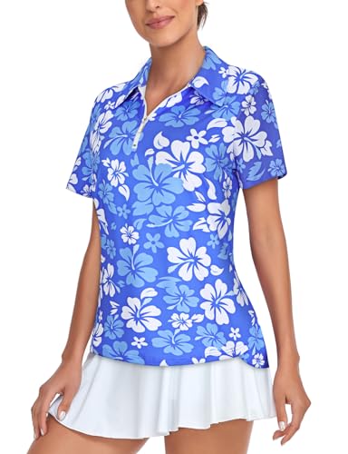 Blue White Floral