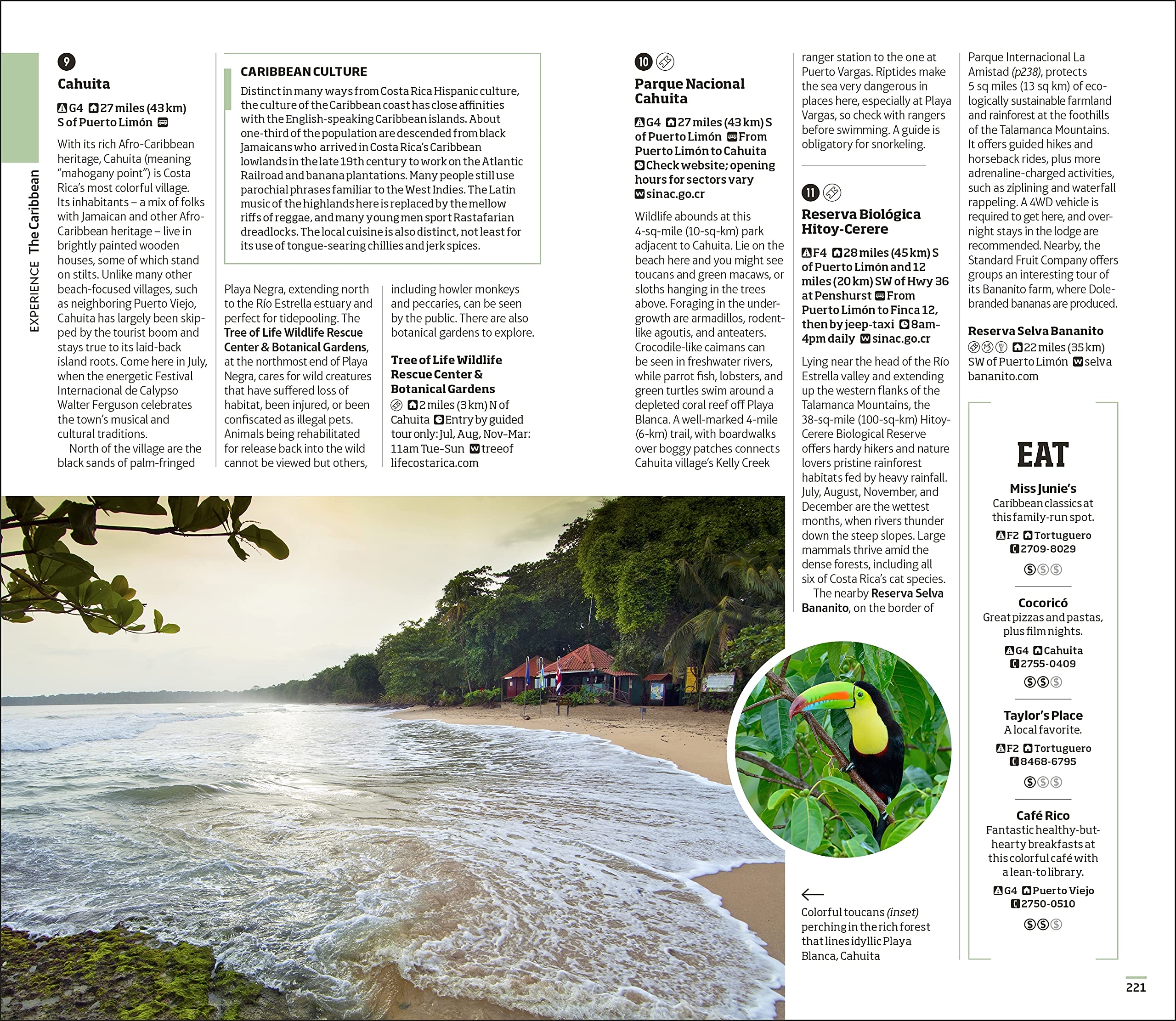 DK Eyewitness Costa Rica Travel Guide - Explore Rainforests, Beaches & Wildlife | Perfect for Adventure & Eco-Tourism Vacations