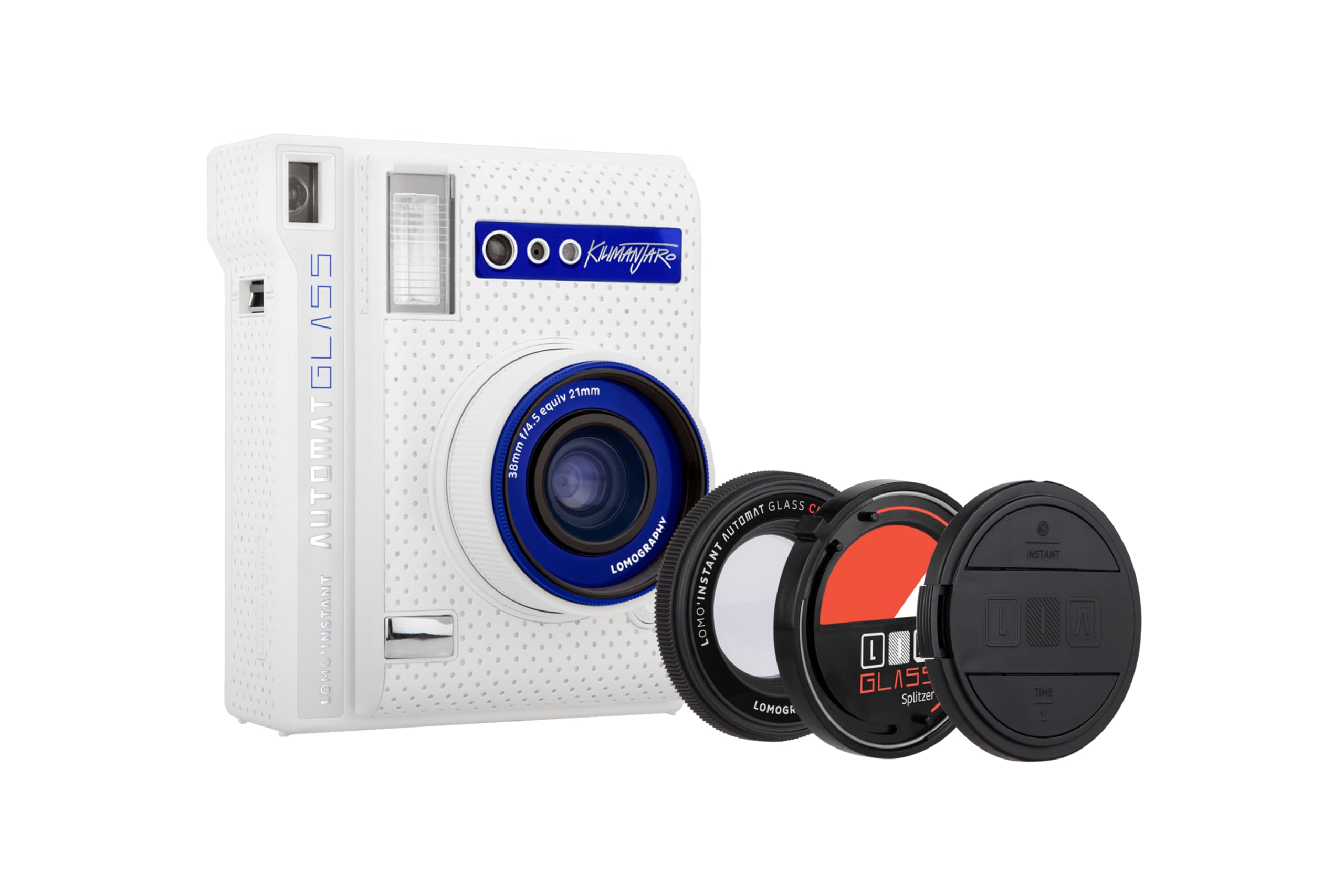 Lomo'Instant Automat Glass Kilimanjaro Instant Camera with Wide-Angle Lens - Perfect for Travel, Parties & Creative Photography