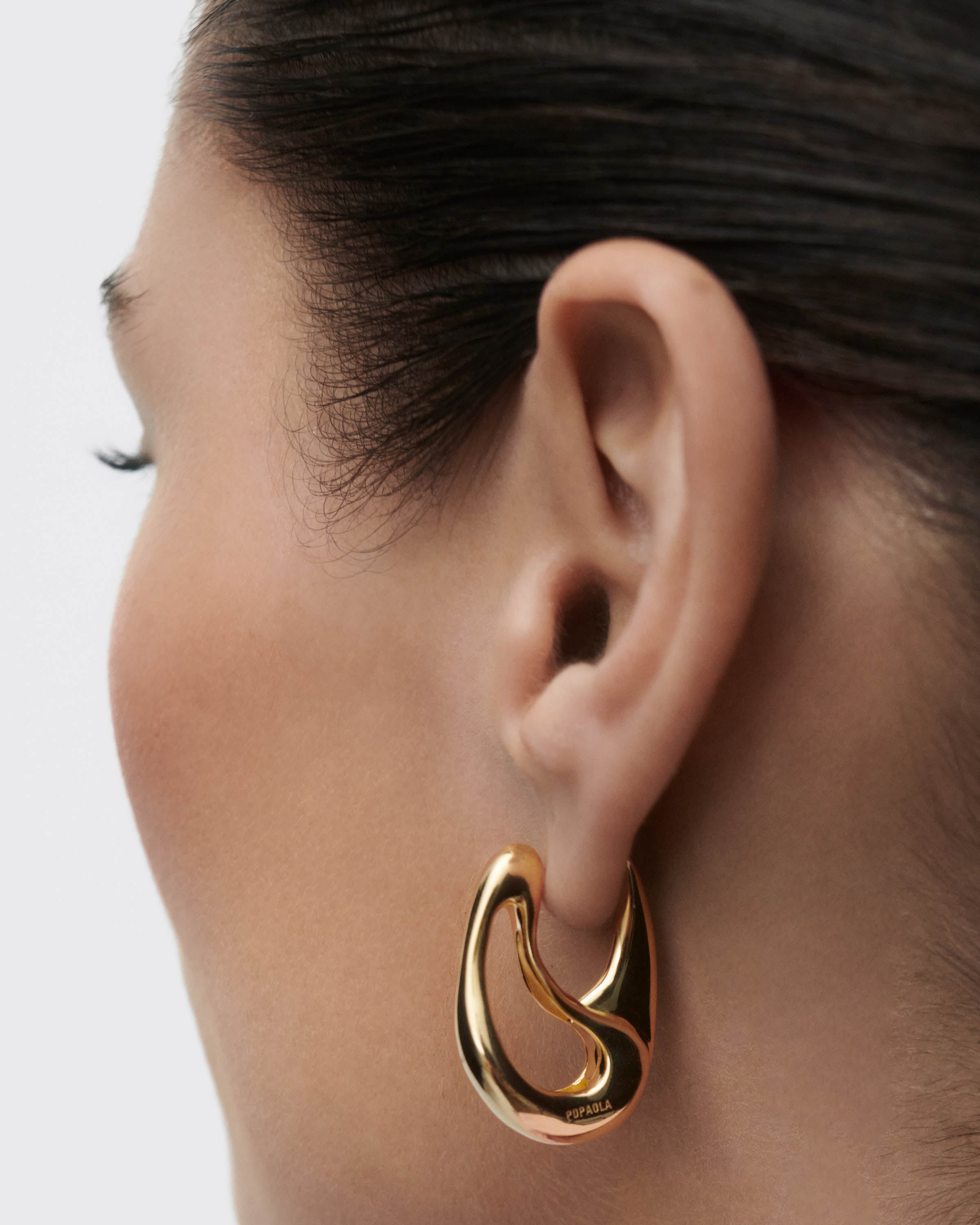 GRID Brisa Hoops - Lightweight & Durable Stainless Steel Earrings for Women | Perfect for Everyday Wear, Parties & Gifting