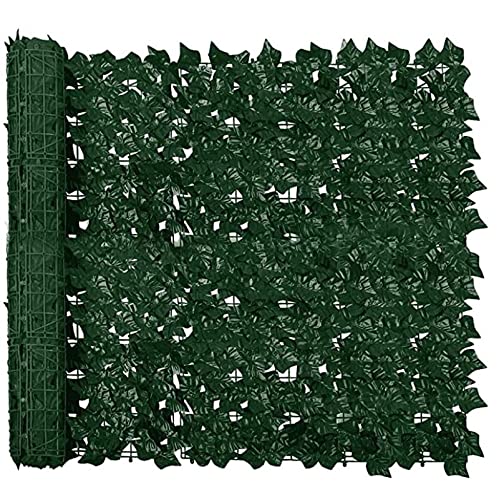 Outdoor Plastic Mesh Fence Panels - 2x3m UV Resistant Garden Fence Decorations, Artificial Hedges for Privacy Screening | Perfect for Balconies, Indoor Gardens & Yard Partitioning