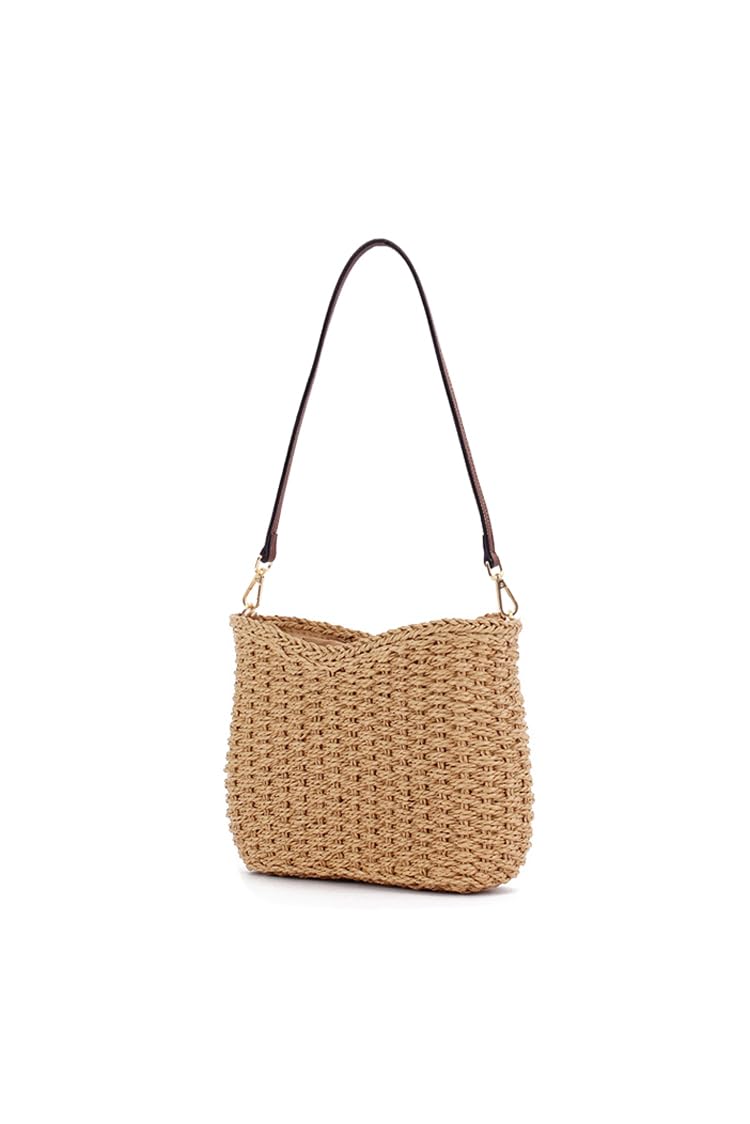 Ulisty Women's Small Handwoven Mini Crossbody Bag - Boho Chic Square Purse for Casual Outings, Travel & Everyday Use