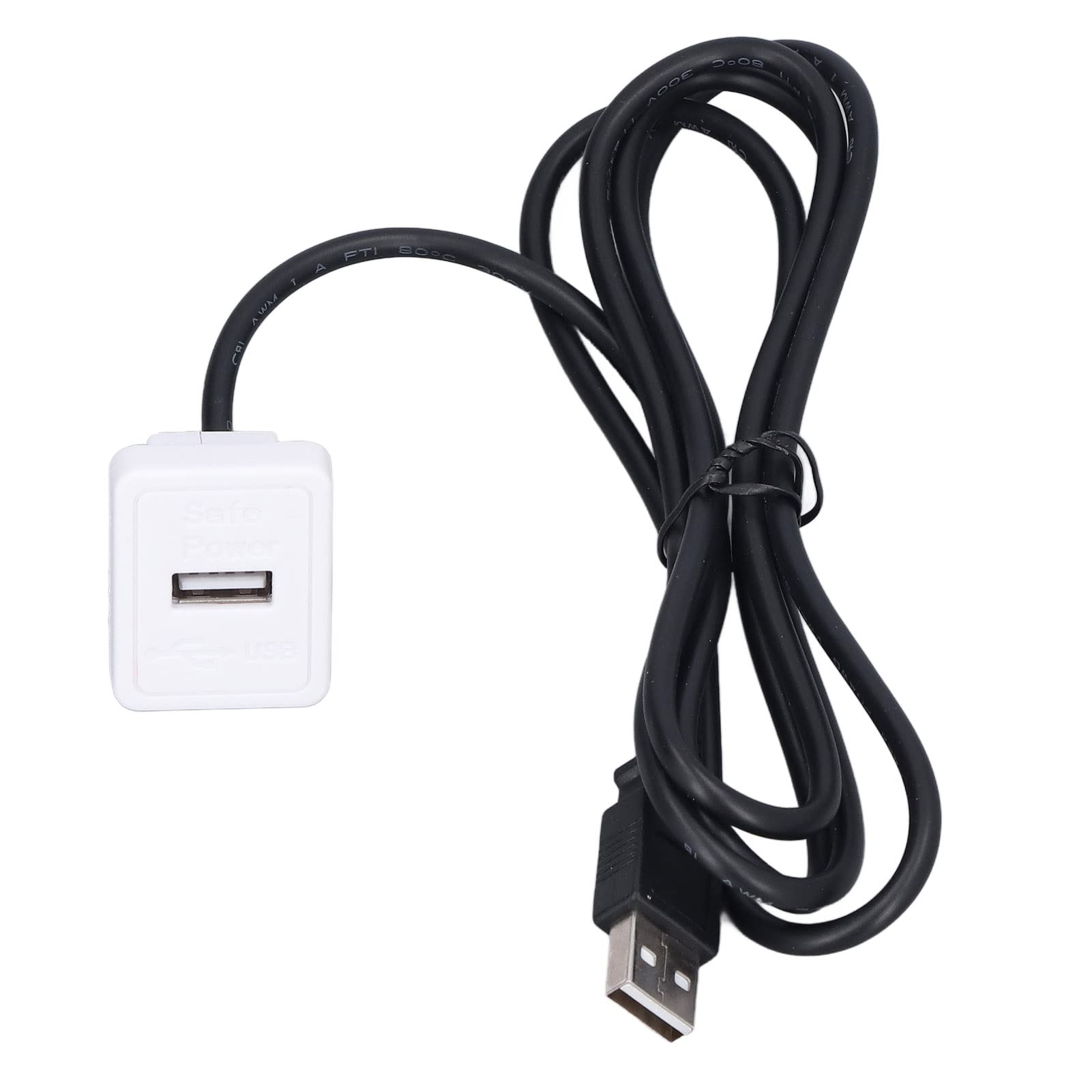 Single Port USB Charging Station - Fast & Stable USB Wall Socket for Bedside, Office & Travel | Safe & Durable Phone Charger