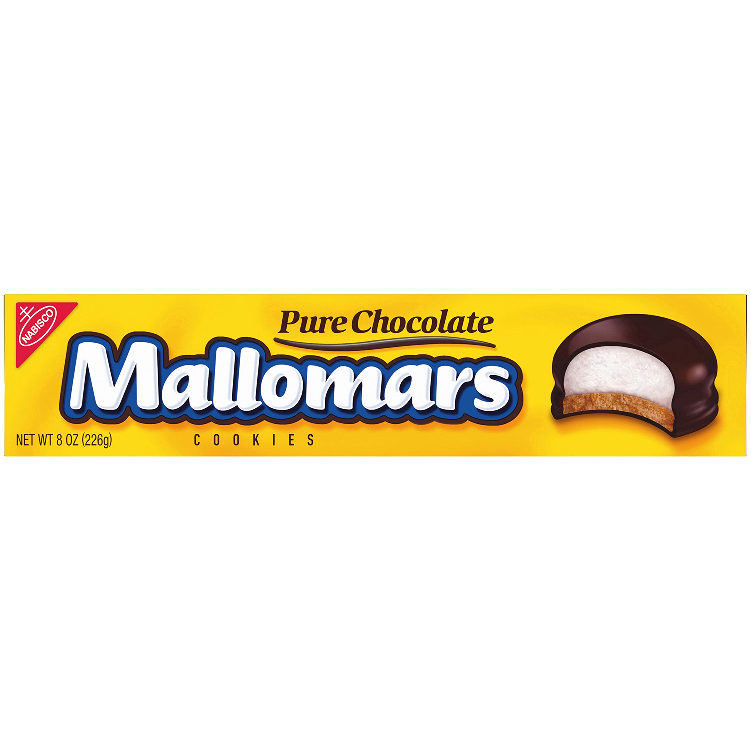 Mallomars Pure Chocolate Cookies - 12 Pack (8 oz Each) | Rich Cocoa Flavor | Perfect for Parties, Gifts & Snacking