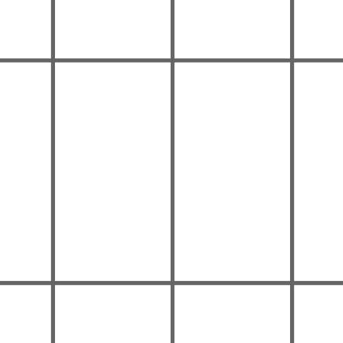 21 - Grid - White/Grey (No Comforter)
