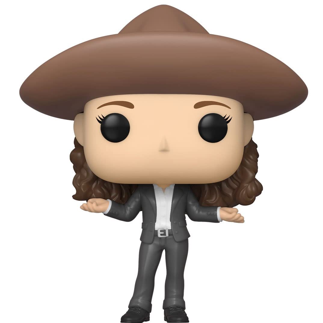Seinfeld Elaine Benes in Sombrero Pop! Vinyl Figure with Protective Case - Official Funko Collectible for TV Show Fans | Perfect for Display, Gifts & Pop Culture Collections