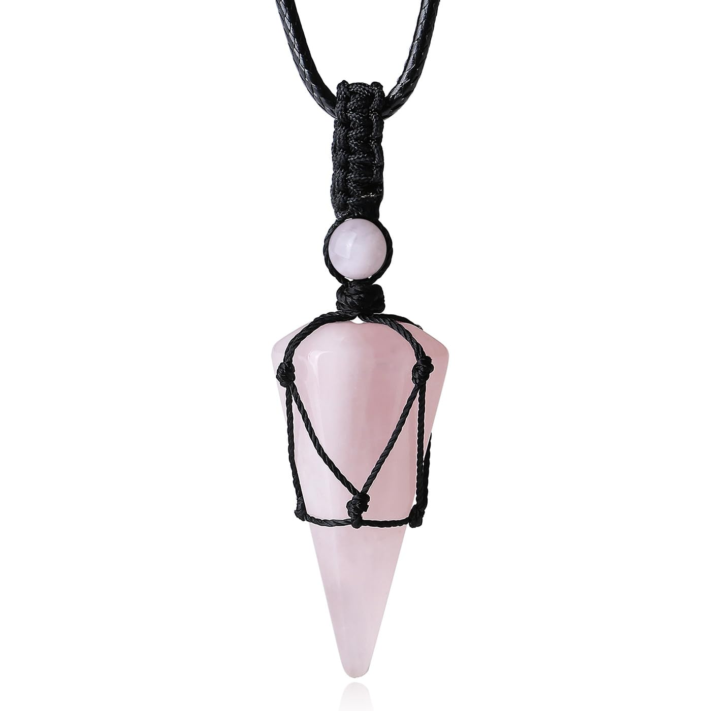 Crystal Necklace for Women & Men - Healing Stone Pendant Jewelry for Daily Wear