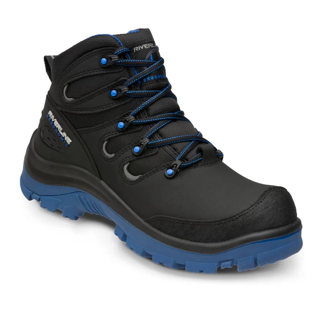 Men's Casual Energy Riverline Industrial Work Boots - Durable & Comfortable Safety Shoes for Construction, Warehouse & Outdoor Work