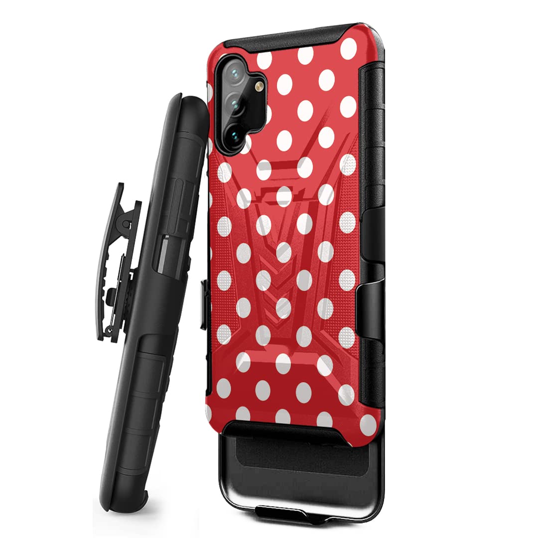 Shockproof Rugged Case for Samsung Galaxy A13 5G - Heavy Duty with Kickstand & Belt Clip - Perfect for Outdoor & Work Use