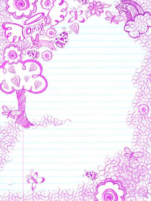 Red Tree Doodle Dry Erase Locker Decal - Removable School Locker Decor for Teens, Kids & Classrooms - Perfect for Dorm Rooms, Bedrooms & Office Spaces